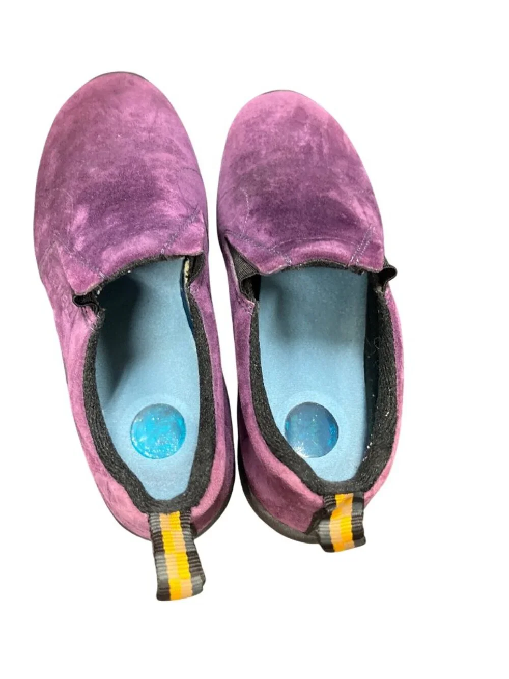 Merrell kids suede purple moc slip on casual hiking shoes sz 5 SKU 10-795